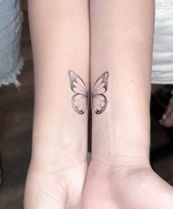 30 matching tattoo ideas: Unique tattoos to solidify your relationship -  YEN.COM.GH