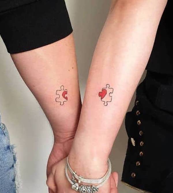 20 Most Beautiful Couple Tattoo Designs That You Love Forever