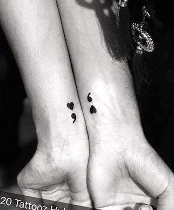 Movie and TV show-inspired couple's tattoos